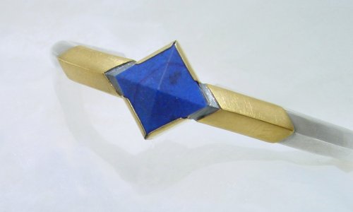 Armspangr mit Lapz und Feingold