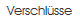 Verschlsse